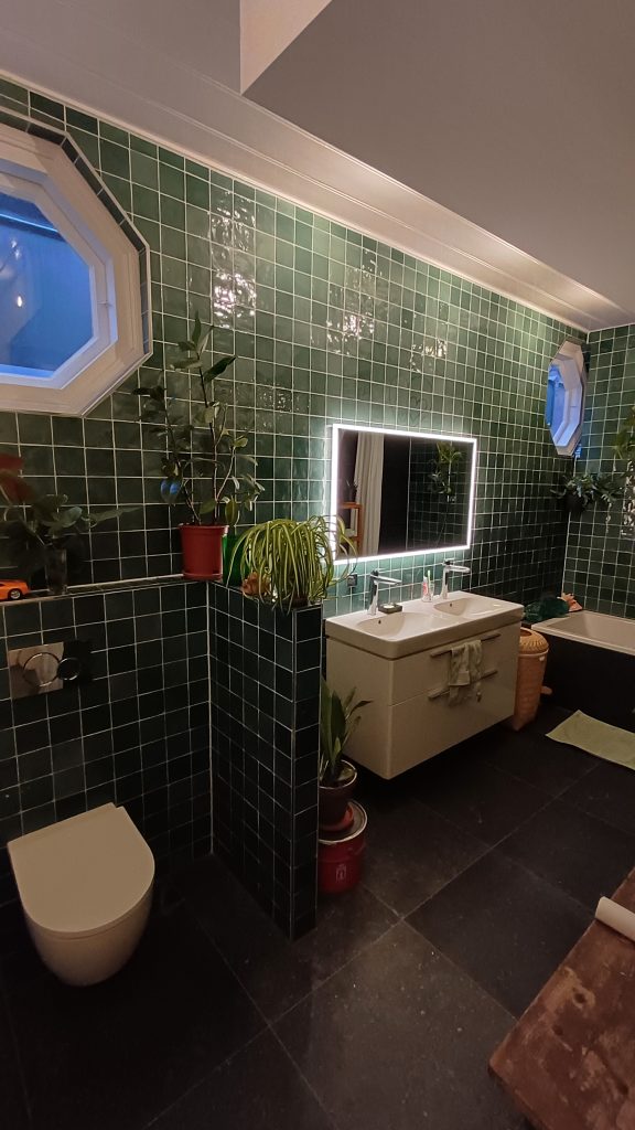 Badkamer na
