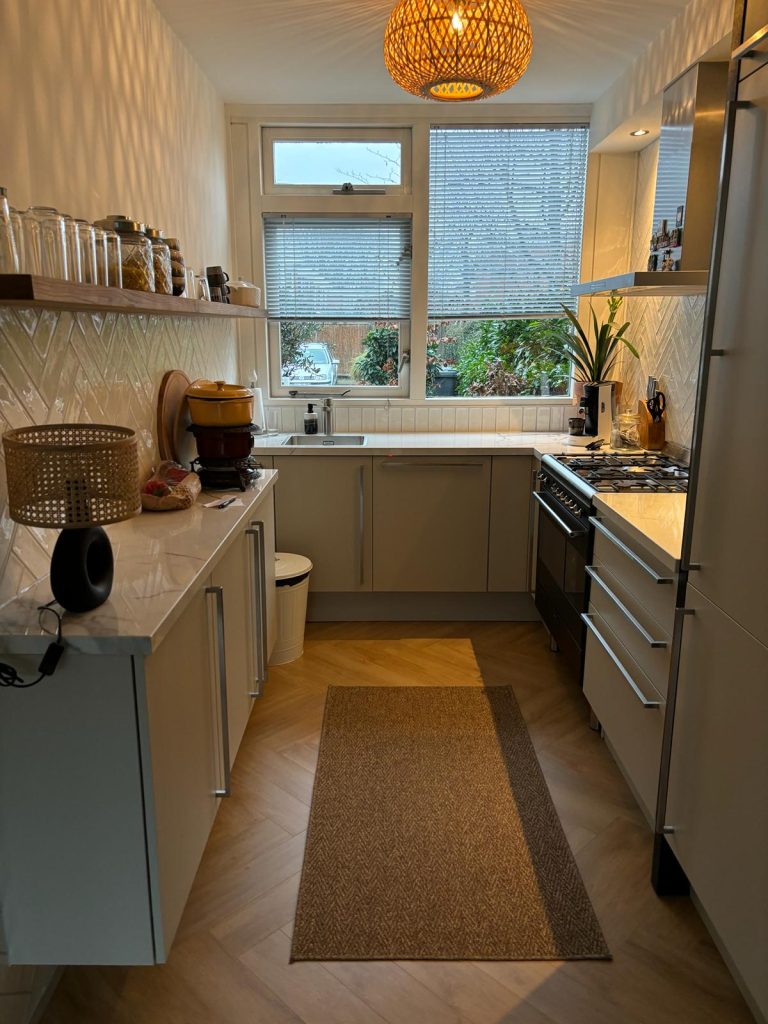 Keuken na